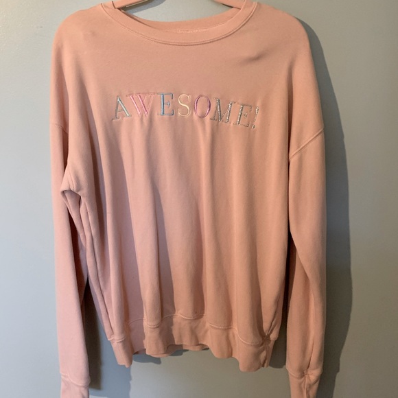 rust color sweatshirt
